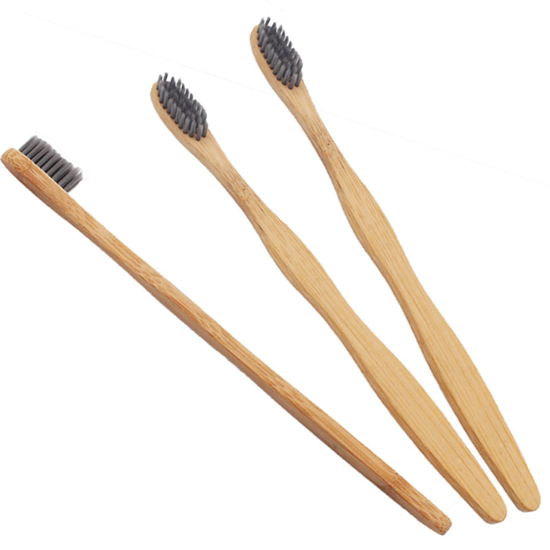 H&H Pets Bamboo Toothbrush Set for Dogs and Cats - Soft Bristles & Biodegradable Wooden Toothbrush, Puppy Supplies, Dog Brush Set, Pet Supplies Dog Grooming Kit Eco-Friendly (3-Count Pack) - PawsPlanet Australia