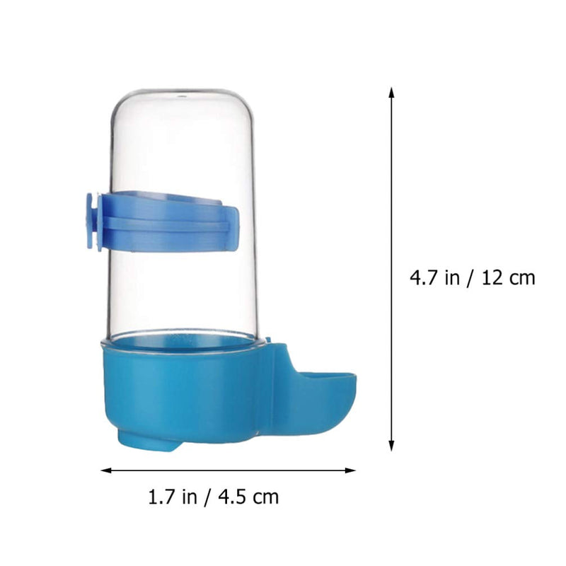 POPETPOP 3pcs Automatic Bird Feeders Bird Water Bottles Food Dispensers Hanging in Birds Cage for Cockatiel Parrots Budgie Lovebirds (Red Blue Green) - PawsPlanet Australia