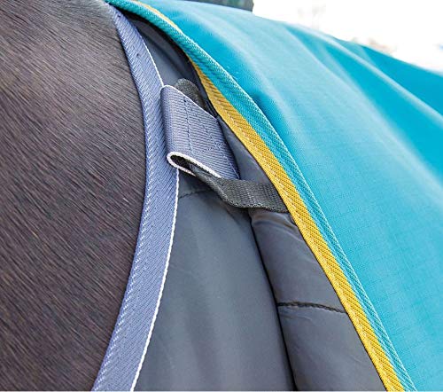 Shires Warmarug 100 Turnout Rug Liner - Black 5ft6 5ft 6in - PawsPlanet Australia