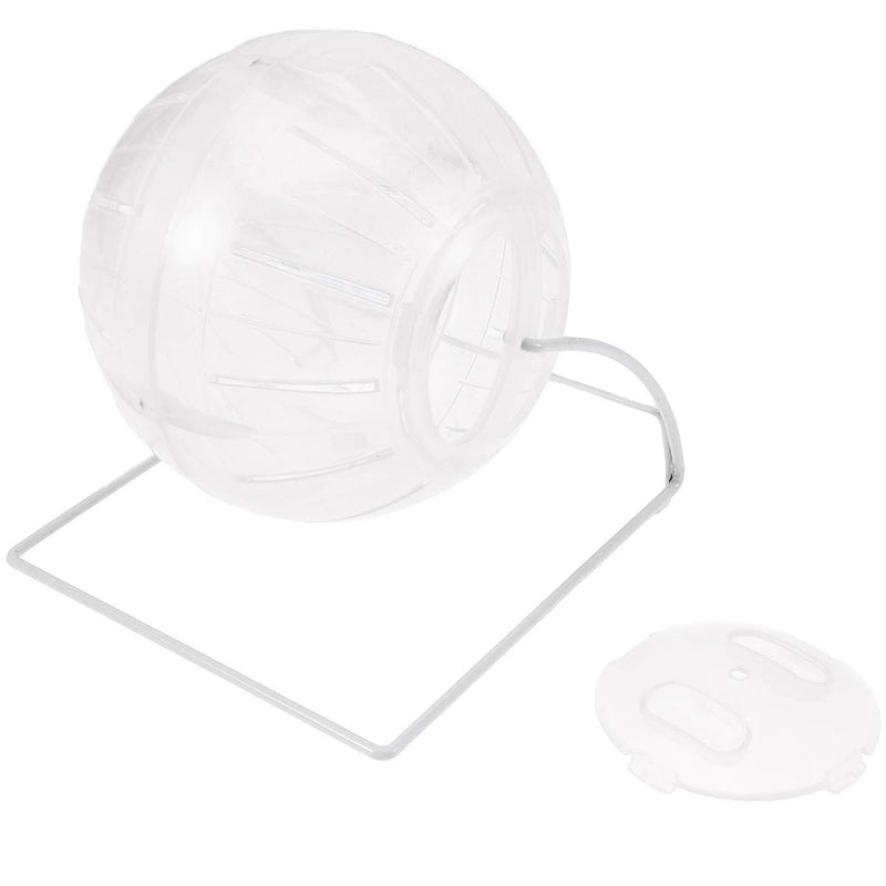 POPETPOP Hamster Exercise Ball,4-in-1 Multifunctional Hamster Running Ball-Hamster Mini Ball for Dwarf Hamster,Mouse,Syrian Hamster Ball with Stand-Clear Picture 1 - PawsPlanet Australia