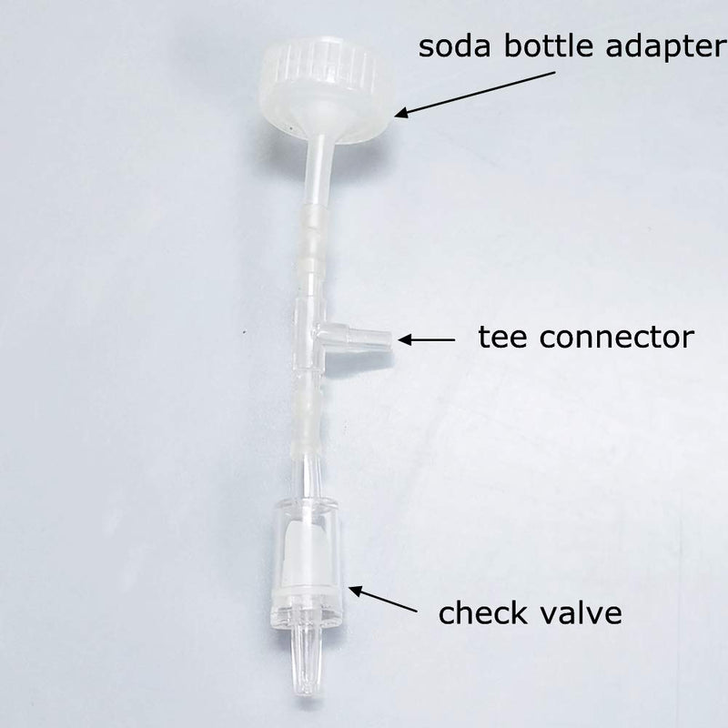 [Australia] - PUPUZAO Simple brine Shrimp hatcheries Artemia Hatching DIY Kits (can be Made 2 hatcheries) soda Bottle Accessories 