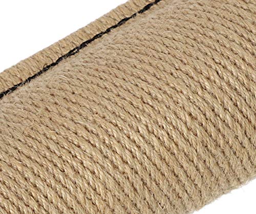 DINGO GEAR Bite Tug with 2 Handles Reinforced for Dog Training and Fun 60 x 8 cm, Jute - PawsPlanet Australia