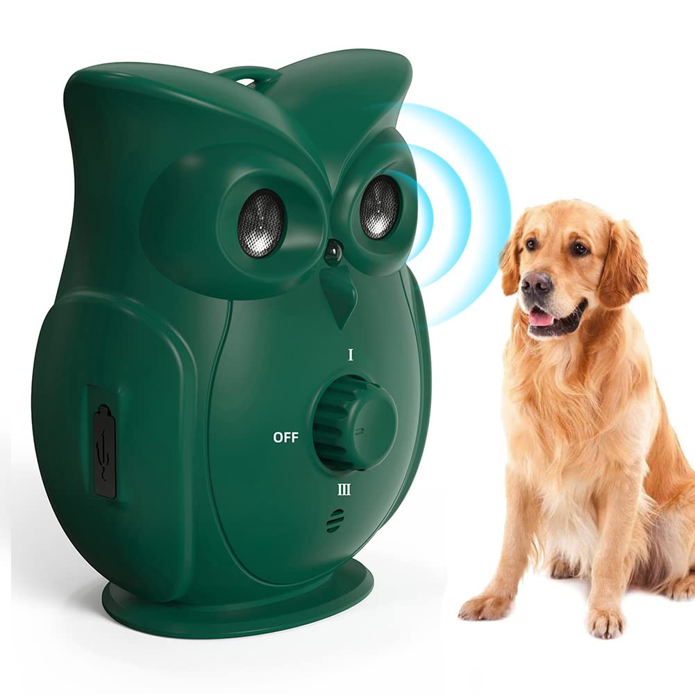 Anti Barking Device Ultrasonic, Stop Dog Barking Dog Bark Control Anti Bark Deterrent Device for Large Small Dogs Indoor Outdoor Stop Dog Barking Range Safe for Dogs People - PawsPlanet Australia