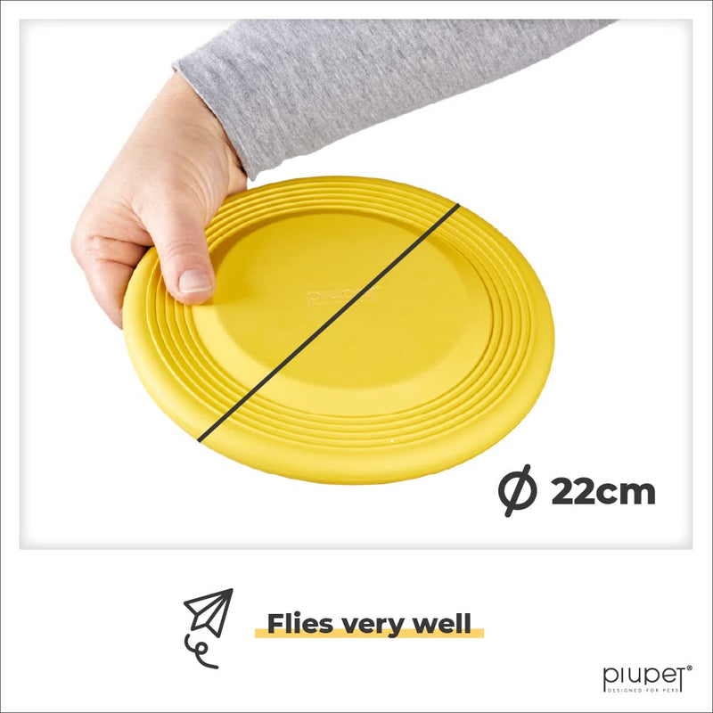 PiuPet® Frisbees - Dog frisbee set of 2 - Frisbee disc for dogs - Dog training toys - Frisbee dog toy - PawsPlanet Australia