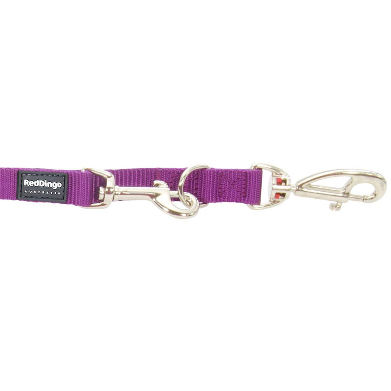 Red Dingo Multi-Purpose Dog Lead, Medium, Purple - PawsPlanet Australia