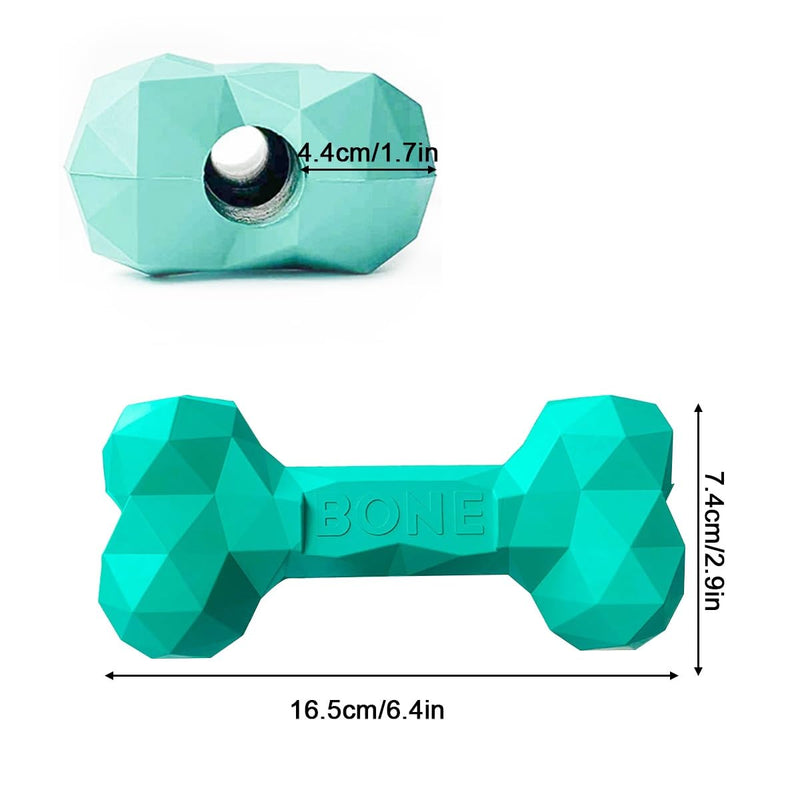 TADAE dog toy Indestructible dog toy to combat boredom made of natural rubber for aggressive chewing (M) M - PawsPlanet Australia