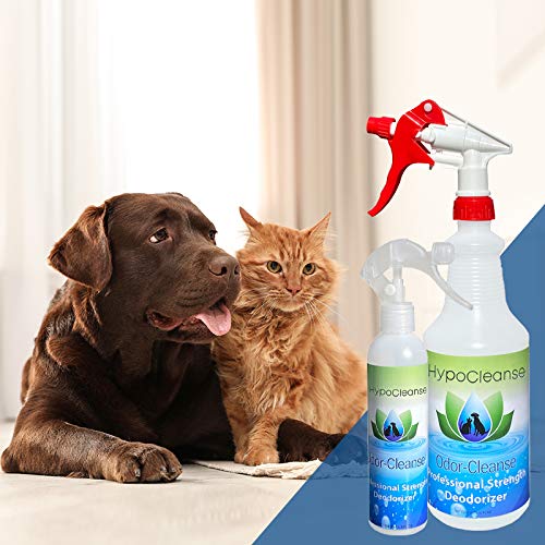 HypoCleanse - Odor-Cleanse - Deodorizer - Professional Strength - Pet Safe - 8oz Spray Bottle - PawsPlanet Australia