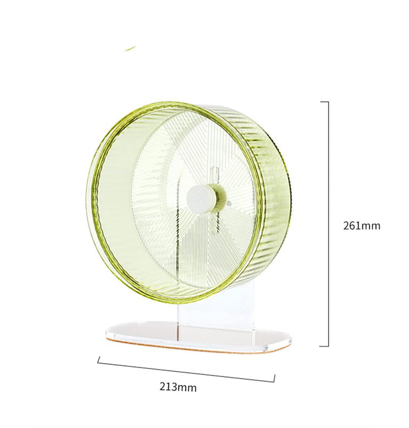 Super Silent Hamster Wheel Hamster Accessories Hamster Running Toys Small Animals Exercise Wheels (Transparent) - PawsPlanet Australia