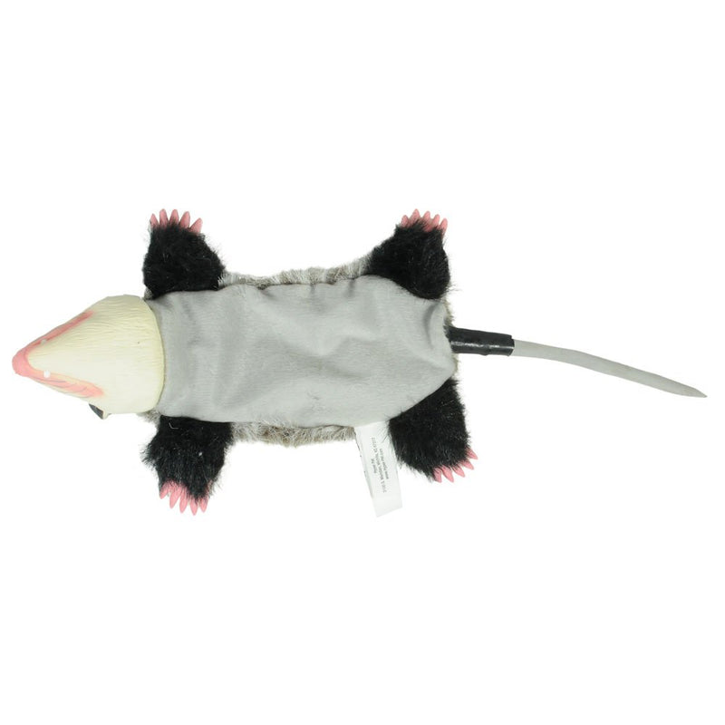 [Australia] - Hyper Pet Real Skinz Plush Dog Toys with Squeaker Opossum 