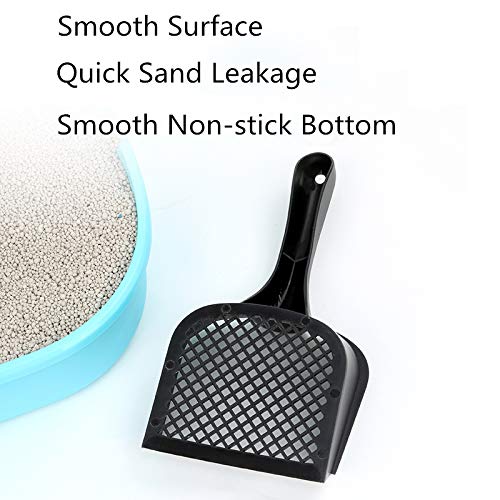 wonderfulwu Cat Litter Scoop with Handle Small Hole, Reptile Litter Cleaner Scoop big hole(4.5mm) - PawsPlanet Australia