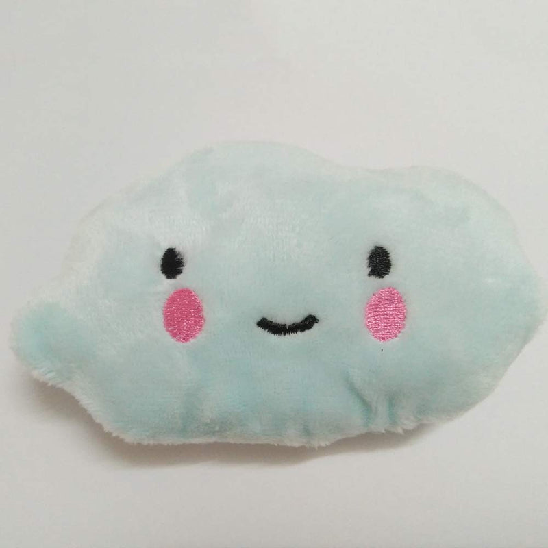 Pet Bite Squeaky Toys Smile Star Cute Stuffed Toys for Dogs Puppy Biting BB Sound Chew Squeaker Cloud Shape Plush Toy for Cats & Small Animals Exercise Entertainment,3 Pack (Cloud) - PawsPlanet Australia