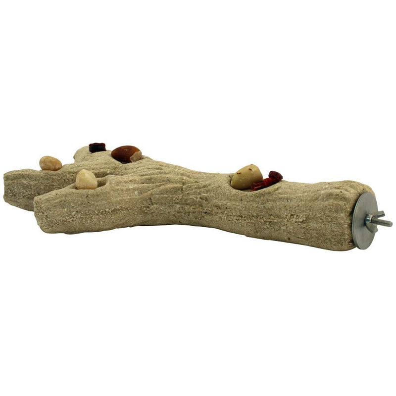 Rosewood Pet Products Ltd Boredom Breakers Edible Birdy Branch Large, 30 x 17 x 4.5cm, Pack of 3 - PawsPlanet Australia