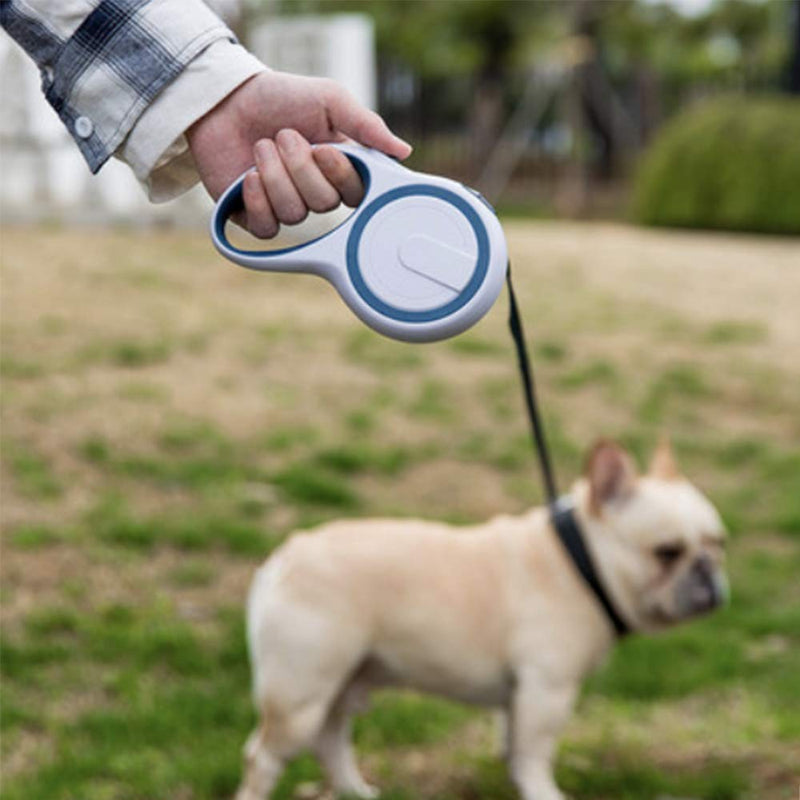 Biaobiao Automatic Telescopic Traction Rope for Pets with Adjustable Length (Blue) Blue - PawsPlanet Australia