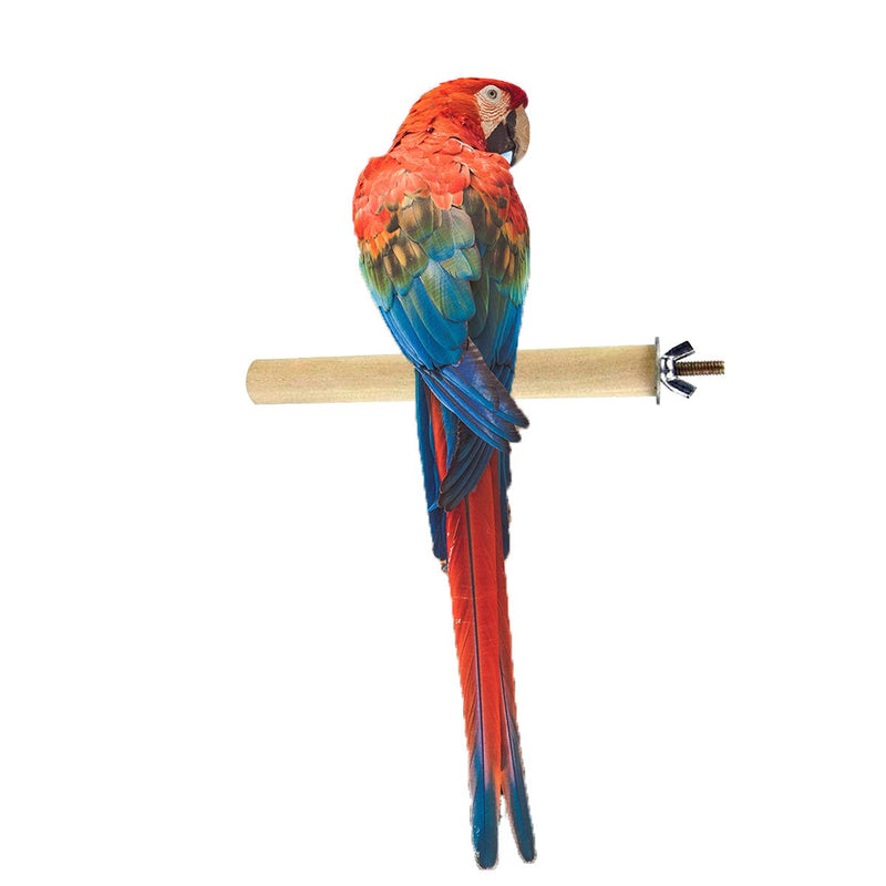 [Australia] - Esprite Parrot Perch Stand, Natural Wood Bird Stand, Pedi Perches for Bird Cage 5 PCS 