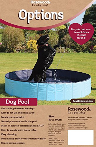 Rosewood Cool Down Dog Pool, 120 x 30 cm, Medium M - PawsPlanet Australia