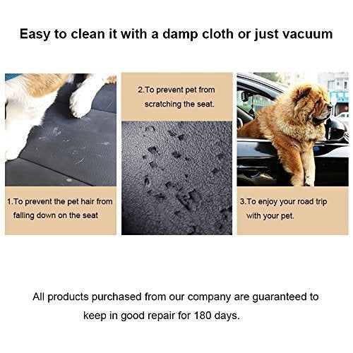 [Australia] - AsFrost Dog Seat Cover Cars Trucks SUVs, Thick 600D Heavy Duty Pets Car Seat Cover, Waterproof & Wear-Resistant Durable Nonslip Backing & Hammock Convertible 2 PACK 