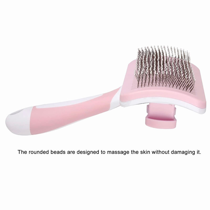 yufana dog brush, cat brush, hair massage brush, pet grooming brush for removing undercoat, loose hair and dirt, suitable for dogs with medium and long hair, cats - PawsPlanet Australia