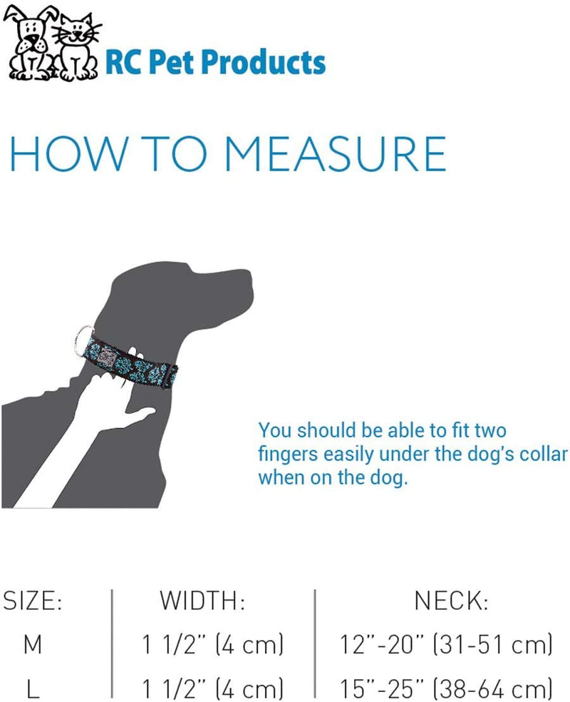 RC Pet Products 1 1/2"" Wide Adjustable Dog Clip Collar, Medium, Oh Canada (61904344) - PawsPlanet Australia