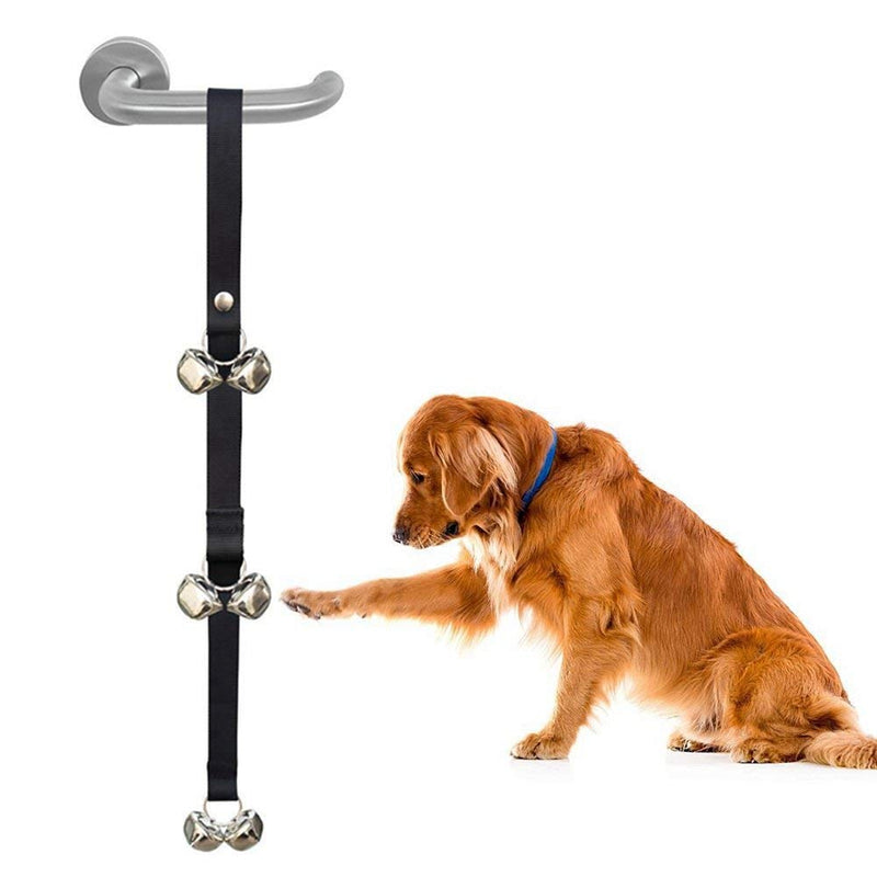 Dog Doorbells Premium Potty Training Big Dog Bells Adjustable Dog Bells for Potty Training Your Puppy Easily - Premium Quality - 7 Extra Large Loud Dog Bells - PawsPlanet Australia