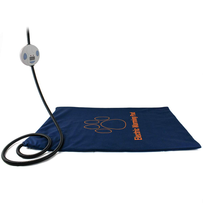 [Australia] - PETLESO Dog Heating Pad - Waterproof Heating Pads for Pets Dogs & Cats with UL Certificate Blue(24" x 18") 