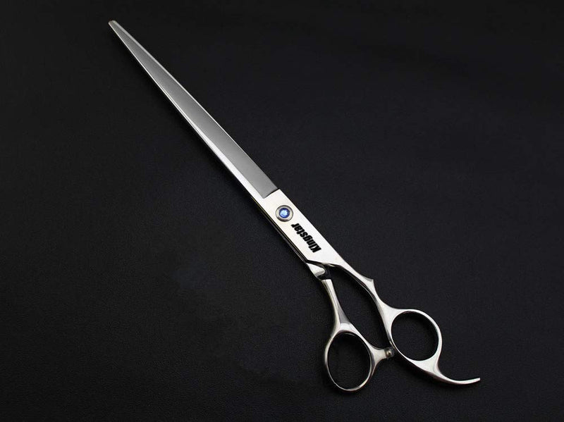 [Australia] - Klngstar Professional Razor Edge Series - 7.0"/8.0"/9.0"/10" Silver Professional Pet Grooming Cutting Scissors/Shears for Dog Lovers 9 inch 