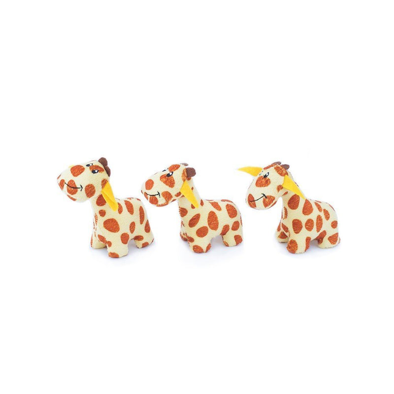 ZippyPaws Zoo Friends Burrow Interactive Dog Toys - Hide and Seek Dog Toys and Puppy Toys, Colorful Squeaky Dog Toys, and Plush Dog Puzzles Giraffe Lodge - PawsPlanet Australia