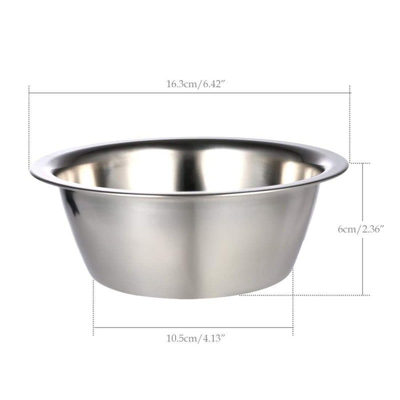 [Australia] - Top-spring Hanging Stainless Steel Pet Bowl Dog and Cat Bird cage Hanging Bowl S 