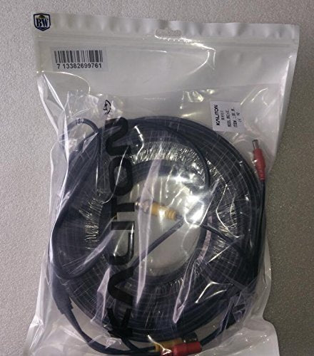 Coaxial cable video and power supply. BNC connection 50 m - PawsPlanet Australia