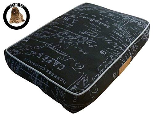 Ellie-Bo 56 x 41 x 10 cms Small Replacement Voyager Dog Bed Cover in Black 56 x 41 cm, Small - PawsPlanet Australia