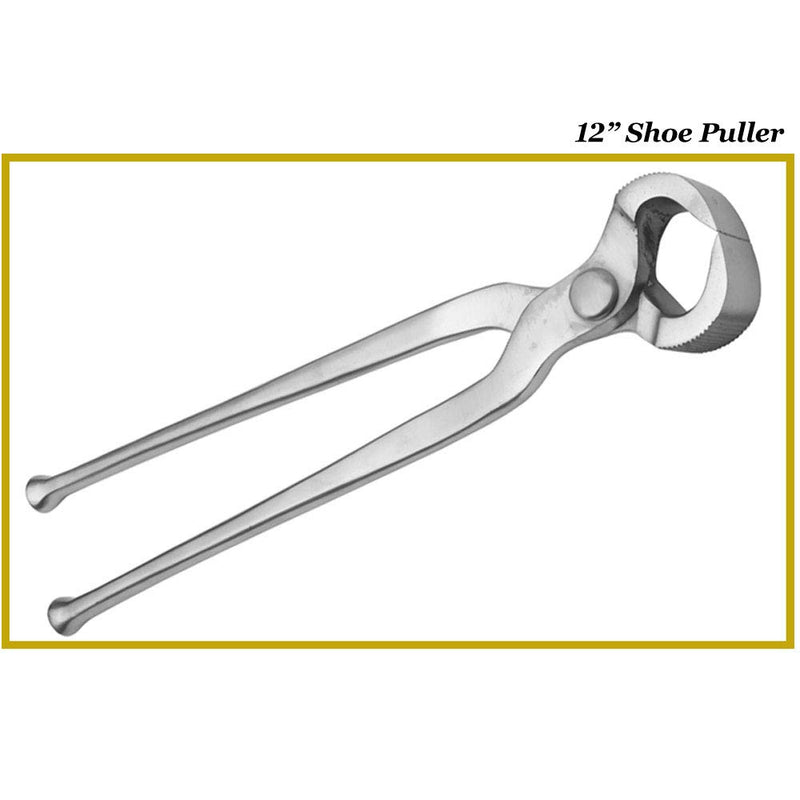 Equinez Tools Horse Shoe Puller/Spreader, 12", Hand Crafted, Stainless Steel, Farrier, Horse - PawsPlanet Australia