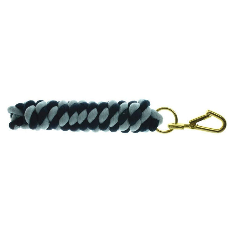 Hy Two Tone Twisted Lead Rope (2.2 metres) (Navy/Pink) - PawsPlanet Australia