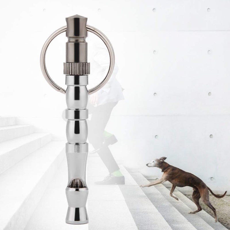 Portable Dog Training Whistle Metal Pigeon Training Whistle Dog Training Tool Pet Behavior Trainer with Keyring for Obedience and Recall - PawsPlanet Australia