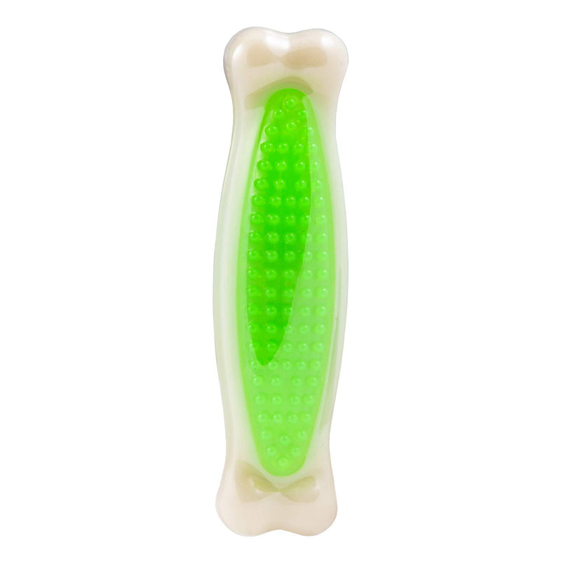 Hartz Chew ‘n Clean Tuff Bone Dog Chew Toy, Bacon Scented Chew Toy for Tough Chewers, Color & Toy Size Varies 1 Count multi - PawsPlanet Australia