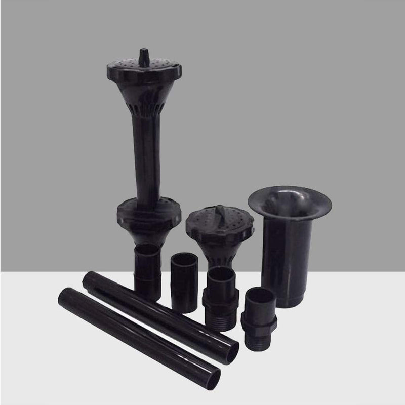 TOPBATHY 9 Pcs Fountain Pump Nozzle Set Water Spray Heads for Submersible Pump Pool Pond Fountain - PawsPlanet Australia