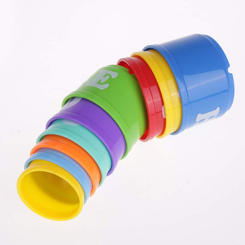 [Australia] - PIVBY Bird Educational Stacking Cup Toys Parrot Treat Chewing Playing Training Toy for for Medium to Large Birds 