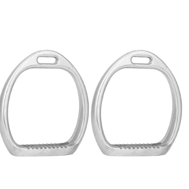 Pssopp 1Pair of Aluminum Kids Lightweight Stirrups Pad Equestrian Sports Horse Riding Saddle Children Stirrups for Saddle Safety - PawsPlanet Australia