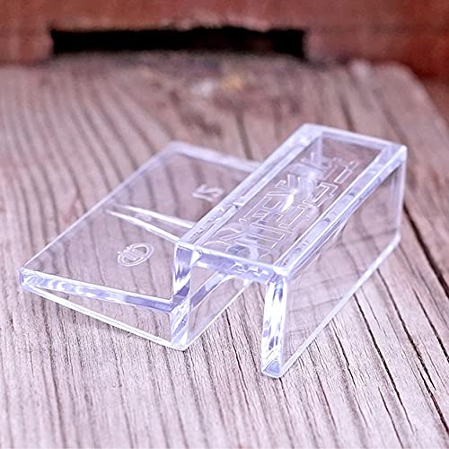 ToToT 4pcs Fish Tank Bracket 6mm Acrylic Fish Tank Support Tools Clear Aquarium Fish Tank Glass Cover Clip Support Holder - PawsPlanet Australia