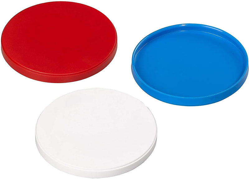 3x Can Covers for Cat Dog Food Cover Fits Standard Size Tin Plastic Lid Lids x3 For Tins Baked Beans - PawsPlanet Australia