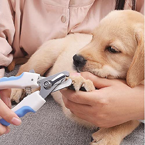 Dog Cat Pets Nail Clippers and Trimmers,with Safety Guard to Avoid Over Cutting,Free Nail File,Razor Sharp Blade,Professional Grooming Tool for Pets,Best Pet Nail Trimmers for Animals,Easy to Use - PawsPlanet Australia