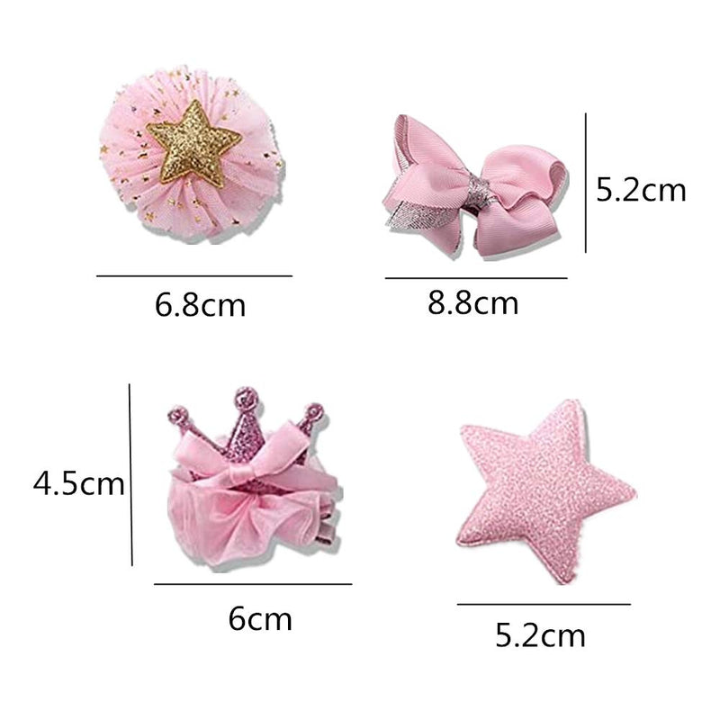 N\A 10Pcs Dog Hair Bows Lovely Pets Hair Clips Dog Cat Puppy Grooming Pet Hair Accessory for Cats Dogs Kitten Puppies - PawsPlanet Australia