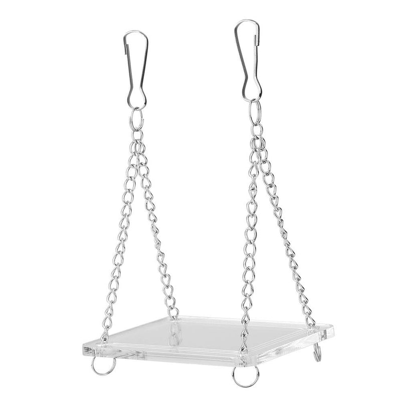 HelloCreate Hamster Suspension Bridge Hamster Swing Hanging Stand Playground - PawsPlanet Australia