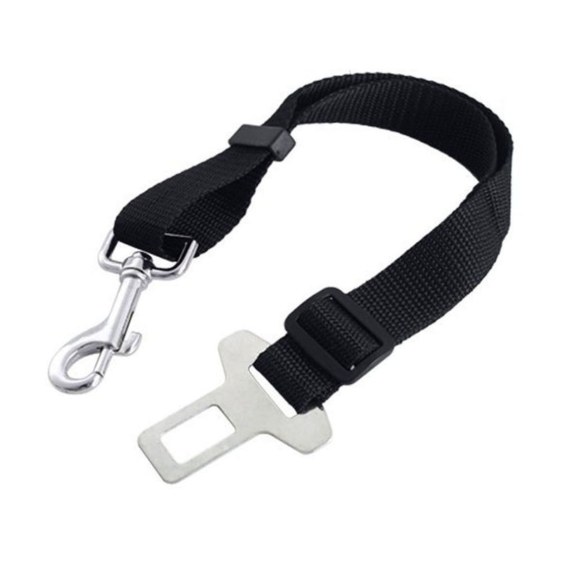 [Australia] - LuckyStone Nylon Pet Seat Belt Adjustable Safety Harness with UltraSonic Sound Silent Dog Training Whistle 