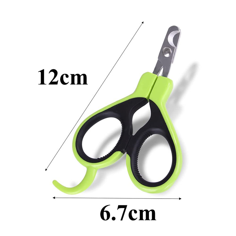 NA 2 Pcs Pet Nail Clippers Pet Claw Trimmer Pet Accessories for Rabbit Puppy Kitten Kitty Guinea Pig Small Dog - PawsPlanet Australia