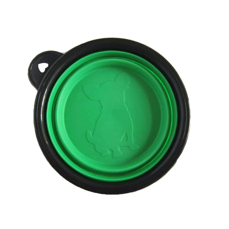 gaivp Collapsible Dog Bowl, Travel Dog Bowl for Small to Large Dogs (green - PawsPlanet Australia