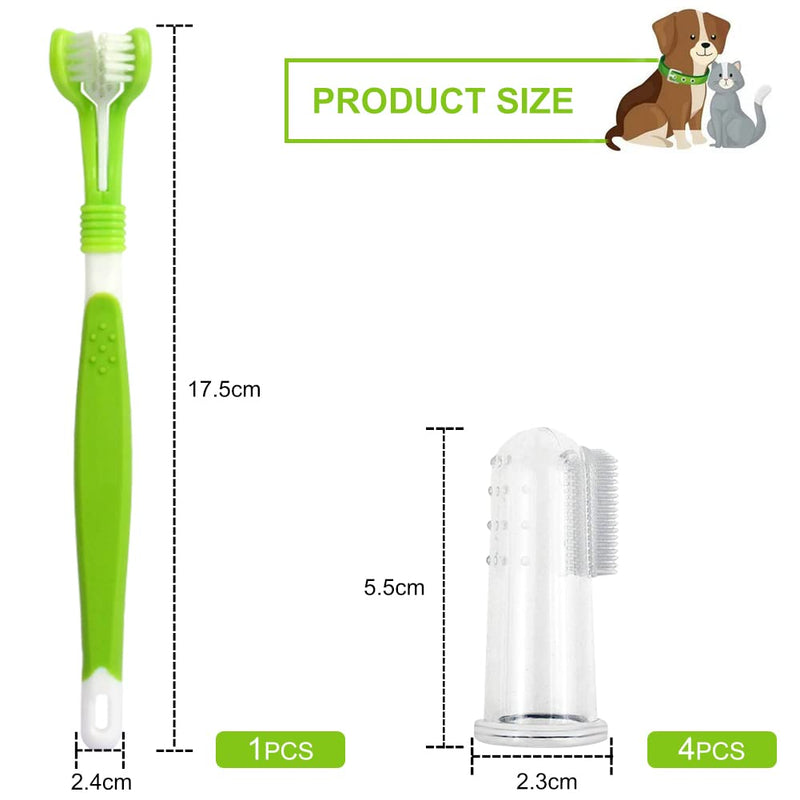 Dog Toothbrush Fingerling, Dog Toothbrush Fingerling Reusable, Dog Toothbrush, Fingerlings Dog Dental Care, Pet Toothbrush, Dog Toothbrush Silicone, Dog Toothbrush, Dog Teeth Cleaning Care… 5PCS-1 - PawsPlanet Australia