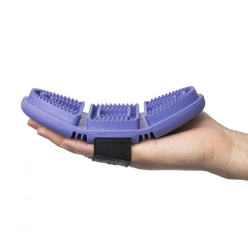 LeMieux Flexi Curry Comb - Bluebell - PawsPlanet Australia