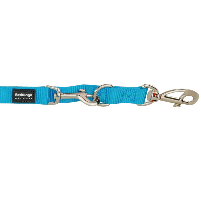 Red Dingo Plain Turquoise Training Dog Lead (20mm x 2M), One Size - PawsPlanet Australia