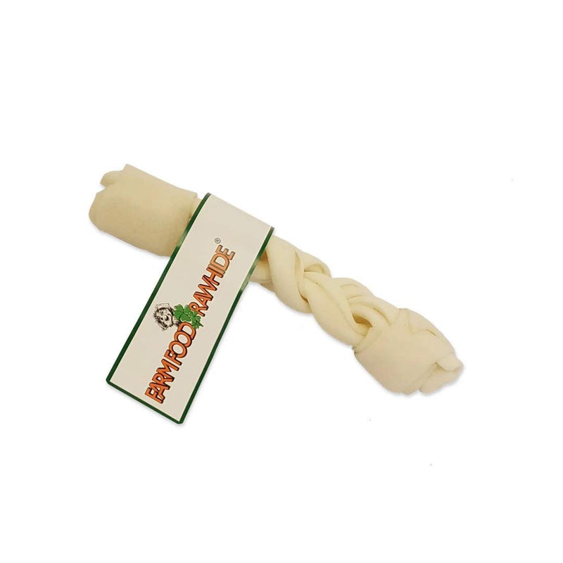 Farm Food Rawhide Dental Braided Stick X-Large 35cm - PawsPlanet Australia