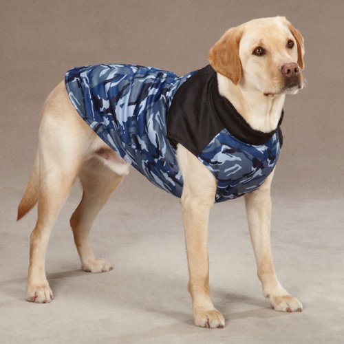 Casual Canine Camo Vests - Blue xl - PawsPlanet Australia
