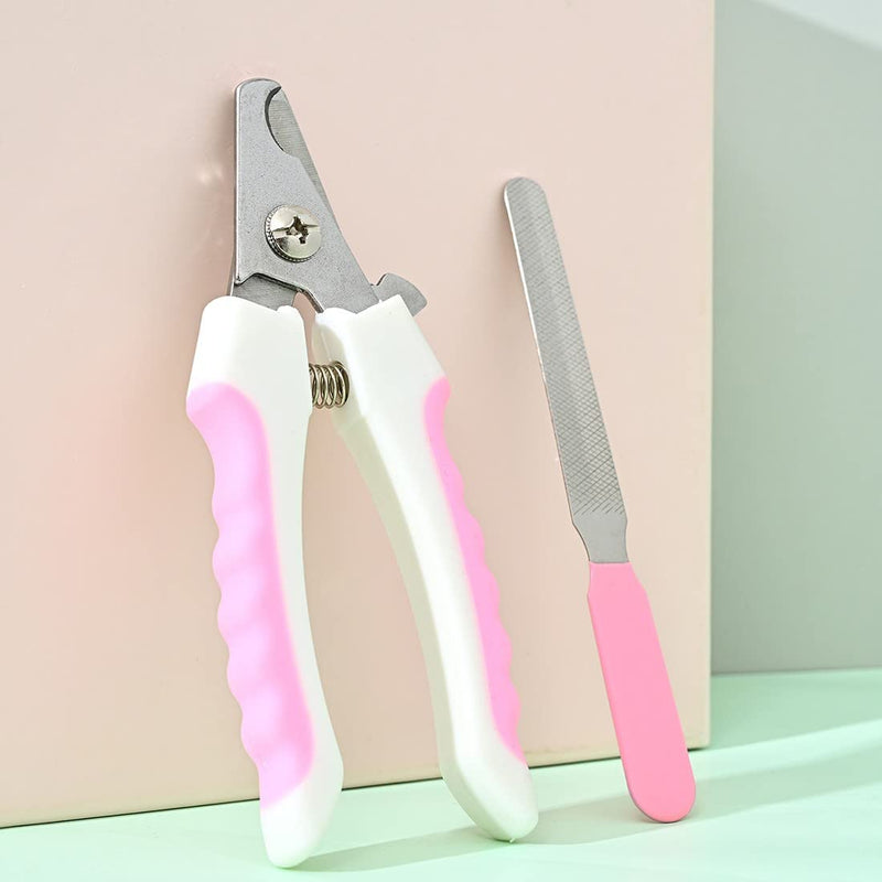 Clyhon Claw Scissors Claw Cutter for Dogs and Cats - Professional Claw Clippers Stainless Steel with Nail File, High Quality Claw Care Cutter with Spacer for Pets - PawsPlanet Australia
